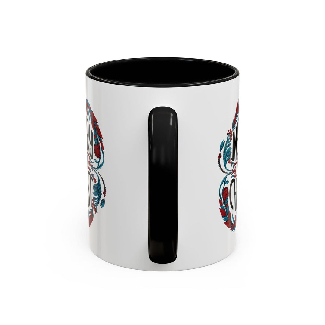 Ceramic Gift Mug - Merry with Christ - Decorative/Ceramic Mugs/11oz/15oz