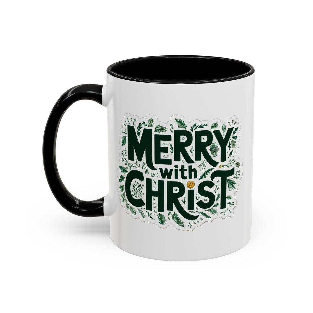 Ceramic Gift Mug - Merry with Christ - Decorative/Ceramic Mugs/11oz/15oz