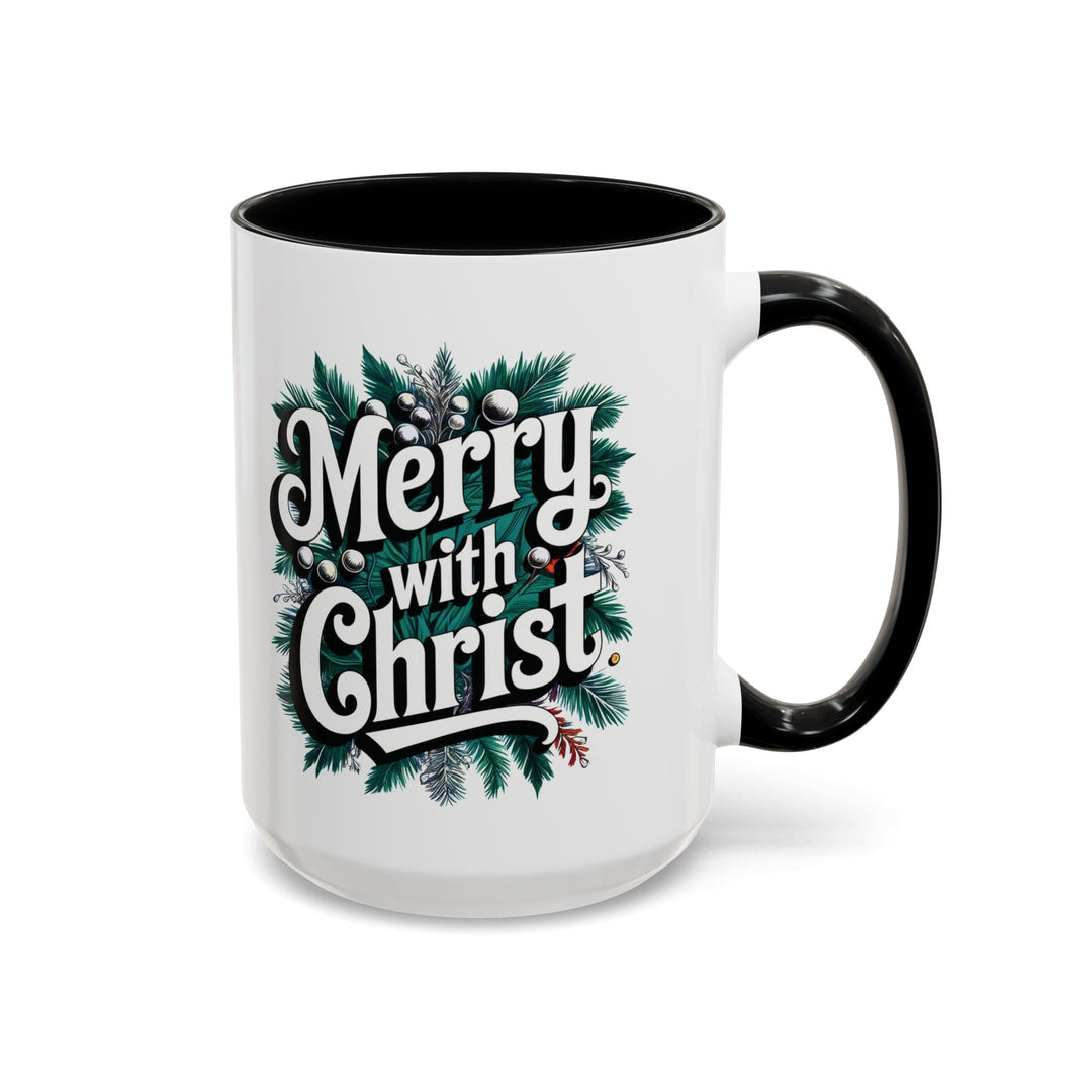 Ceramic Gift Mug - Merry with Christ - Decorative/Ceramic Mugs/11oz/15oz