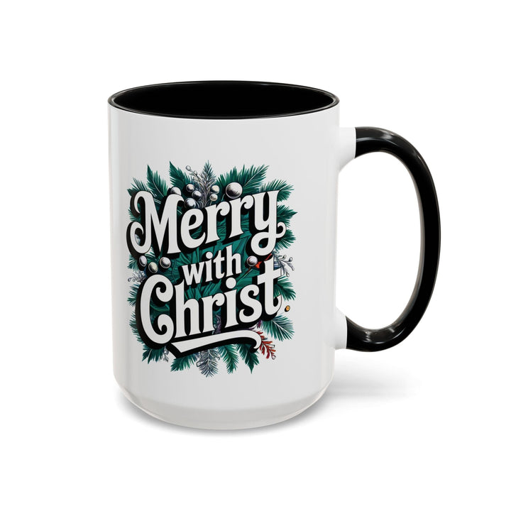 Ceramic Gift Mug - Merry with Christ - Decorative/Ceramic Mugs/11oz/15oz