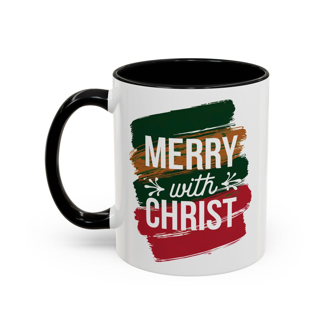 Ceramic Gift Mug - Merry with Christ - Decorative/Ceramic Mugs/11oz/15oz