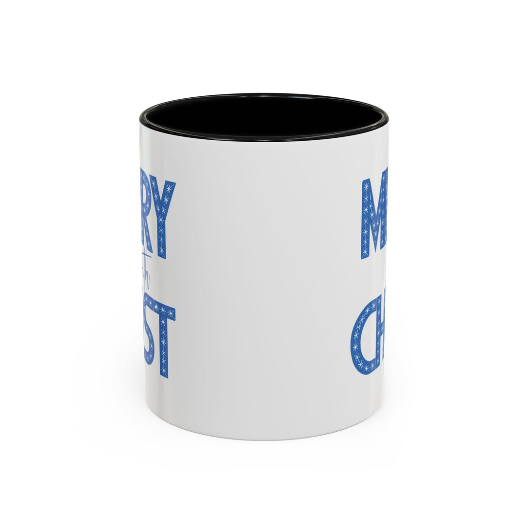 Ceramic Gift Mug - Merry with Christ - Decorative/Ceramic Mugs/11oz/15oz