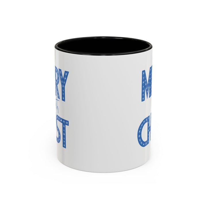 Ceramic Gift Mug - Merry with Christ - Decorative/Ceramic Mugs/11oz/15oz