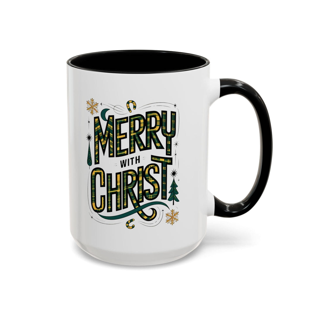 Ceramic Gift Mug - Merry with Christ - Decorative/Ceramic Mugs/11oz/15oz