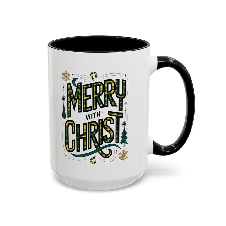 Ceramic Gift Mug - Merry with Christ - Decorative/Ceramic Mugs/11oz/15oz