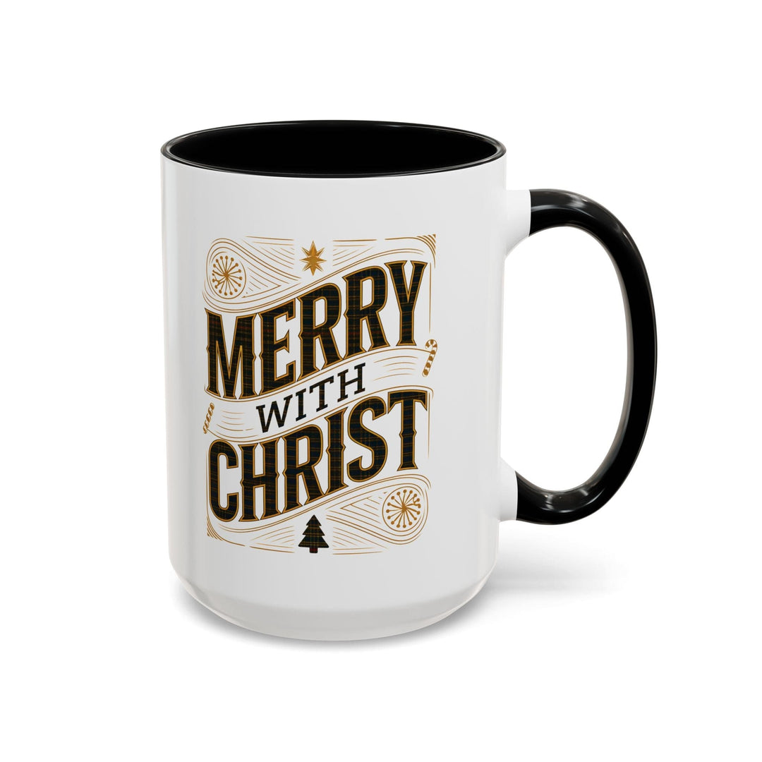 Ceramic Gift Mug - Merry with Christ - Decorative/Ceramic Mugs/11oz/15oz