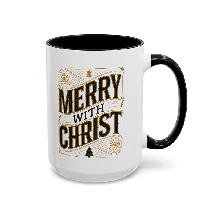 Ceramic Gift Mug - Merry with Christ - Decorative/Ceramic Mugs/11oz/15oz