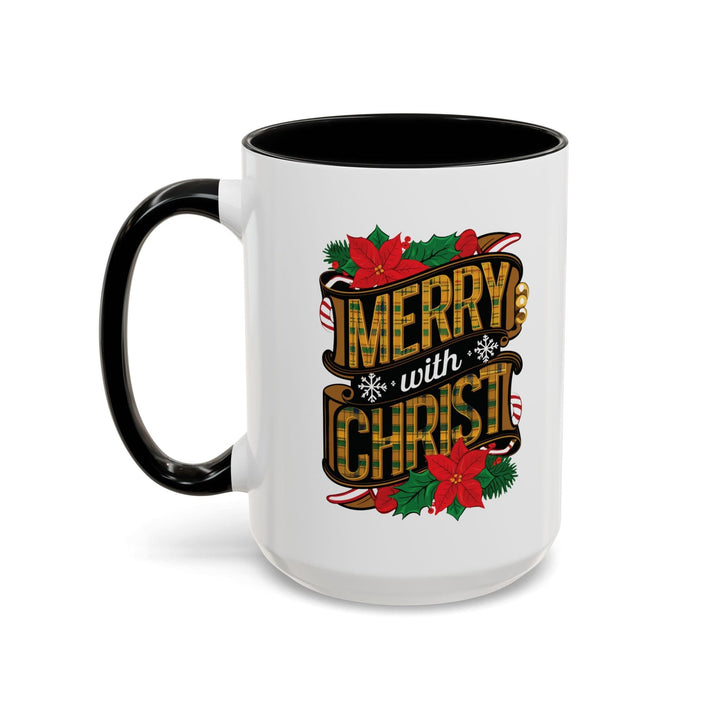 Ceramic Gift Mug - Merry with Christ - Decorative/Ceramic Mugs/11oz/15oz