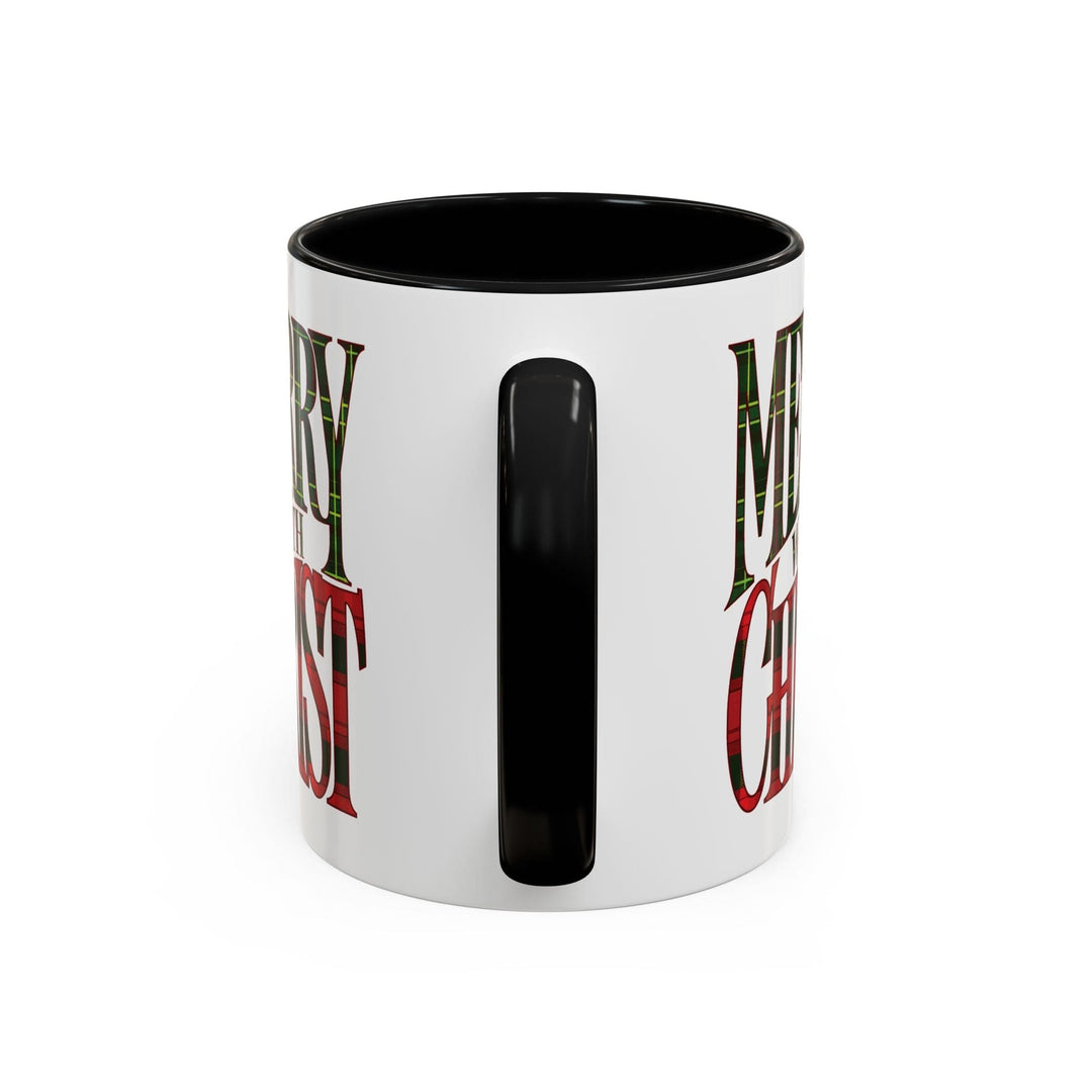 Ceramic Gift Mug - Merry with Christ - Decorative/Ceramic Mugs/11oz/15oz