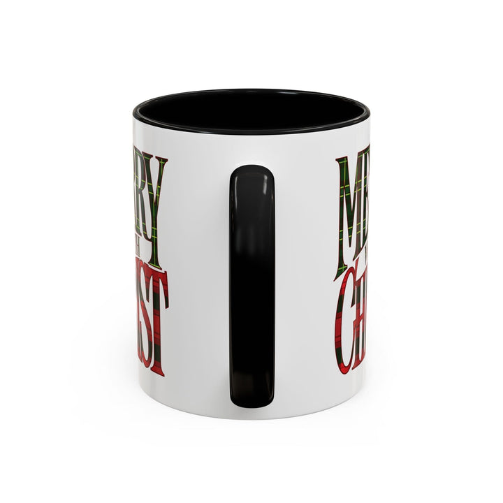 Ceramic Gift Mug - Merry with Christ - Decorative/Ceramic Mugs/11oz/15oz