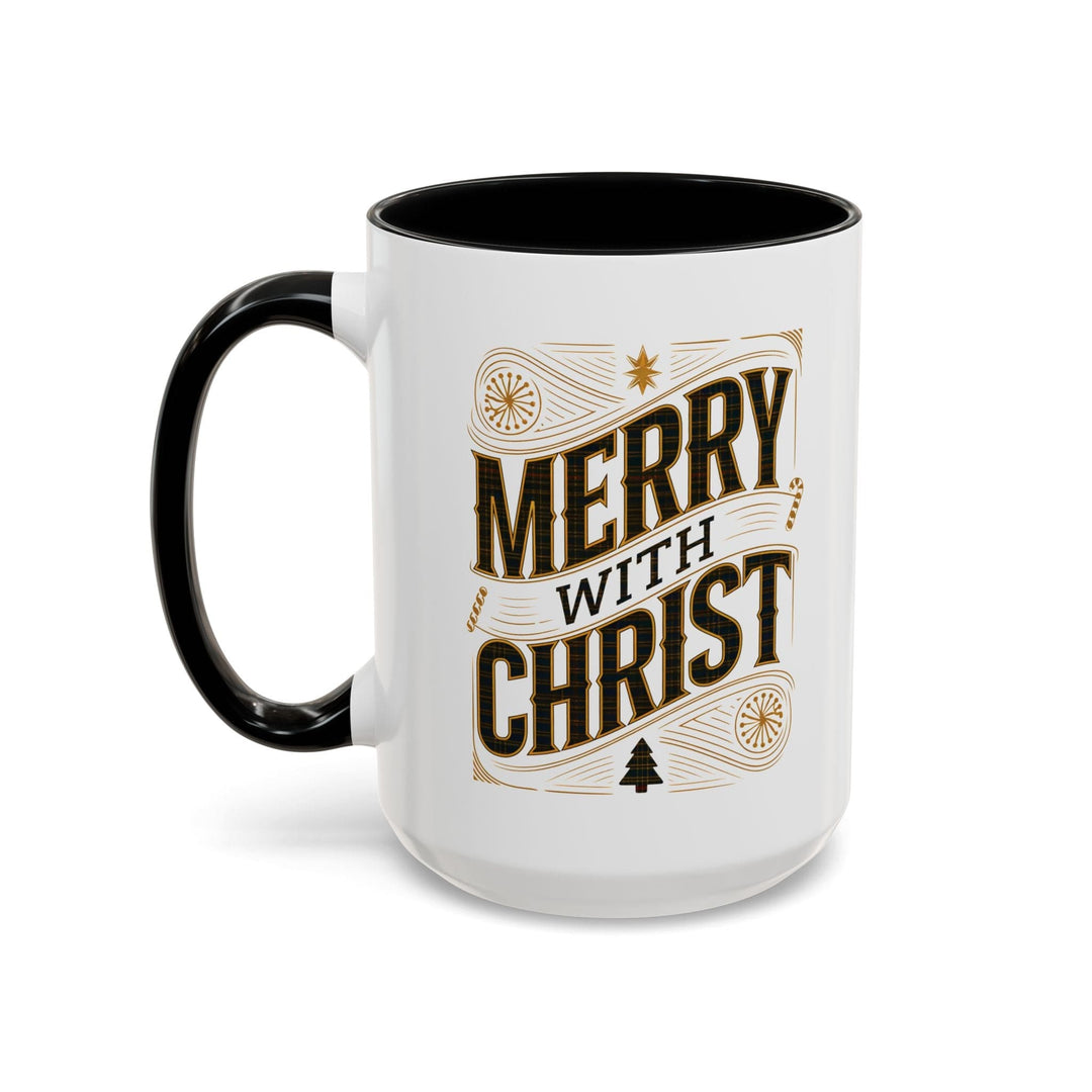 Ceramic Gift Mug - Merry with Christ - Decorative/Ceramic Mugs/11oz/15oz