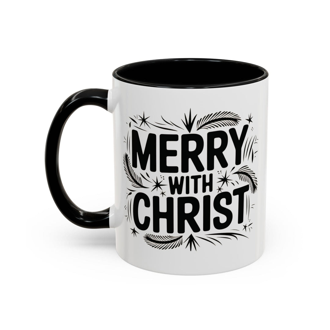 Ceramic Gift Mug - Merry with Christ - Decorative/Ceramic Mugs/11oz/15oz
