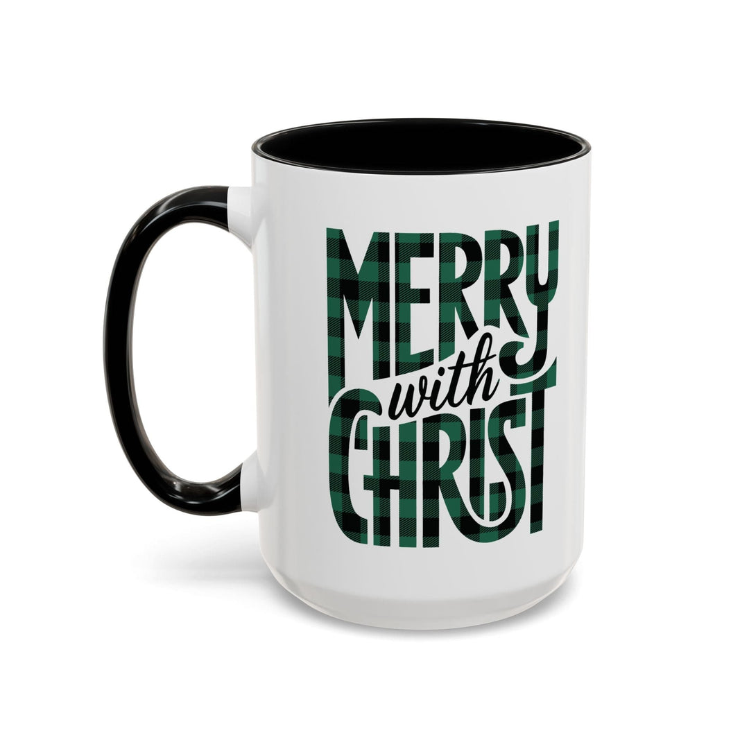 Ceramic Gift Mug - Merry with Christ - Decorative/Ceramic Mugs/11oz/15oz