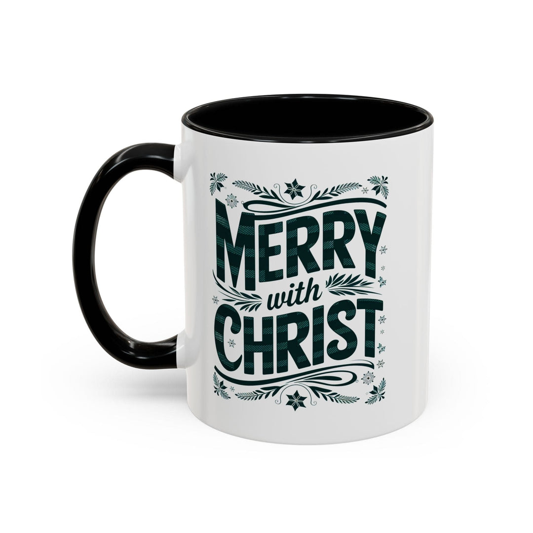 Ceramic Gift Mug - Merry with Christ - Decorative/Ceramic Mugs/11oz/15oz