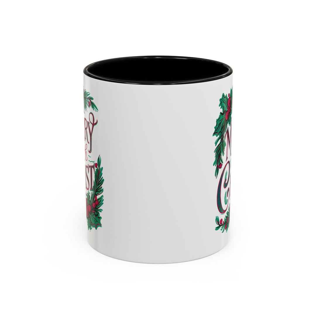 Ceramic Gift Mug - Merry with Christ - Decorative/Ceramic Mugs/11oz/15oz