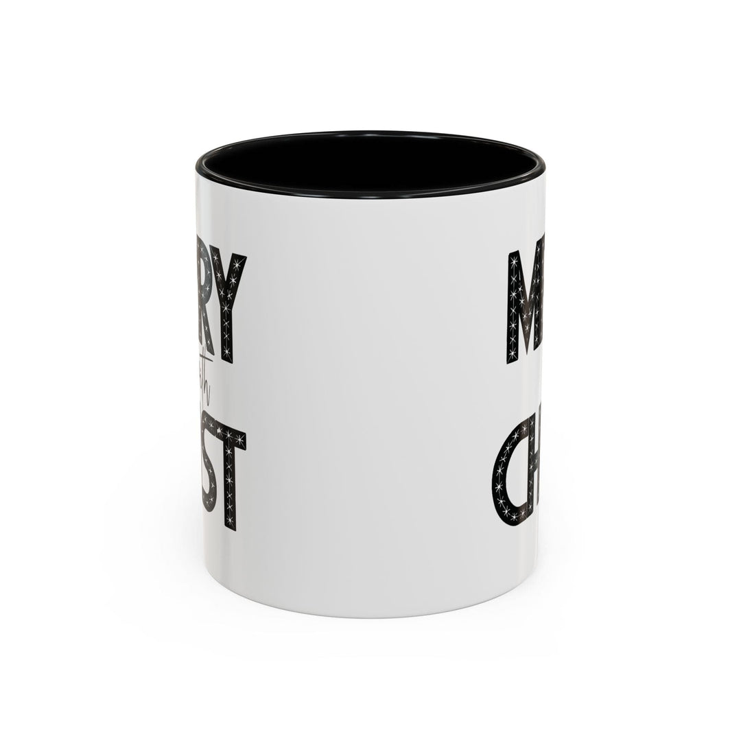 Ceramic Gift Mug - Merry with Christ - Decorative/Ceramic Mugs/11oz/15oz