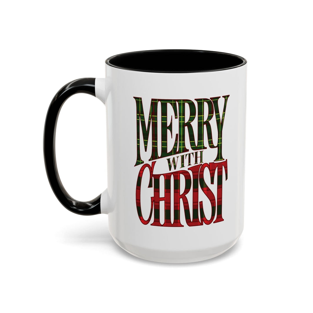 Ceramic Gift Mug - Merry with Christ - Decorative/Ceramic Mugs/11oz/15oz