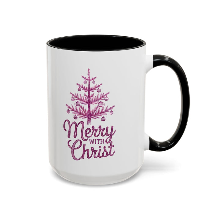 Ceramic Gift Mug - Merry with Christ - Decorative/Ceramic Mugs/11oz/15oz