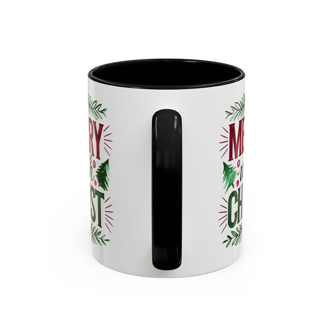 Ceramic Gift Mug - Merry with Christ - Decorative/Ceramic Mugs/11oz/15oz