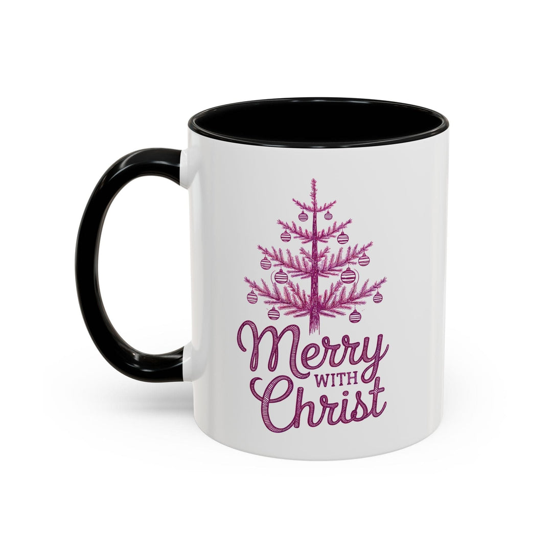 Ceramic Gift Mug - Merry with Christ - Decorative/Ceramic Mugs/11oz/15oz