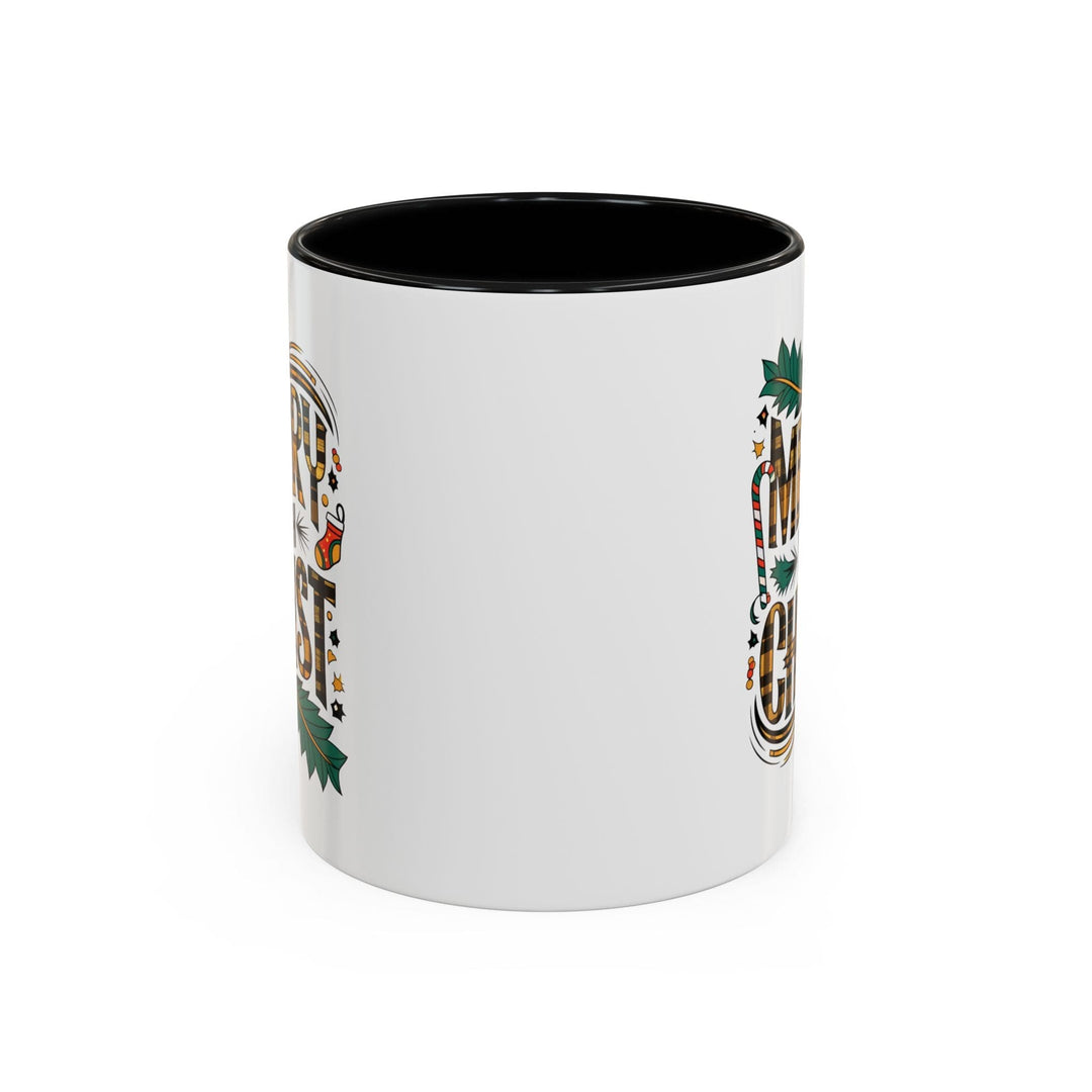 Ceramic Gift Mug - Merry with Christ - Decorative/Ceramic Mugs/11oz/15oz