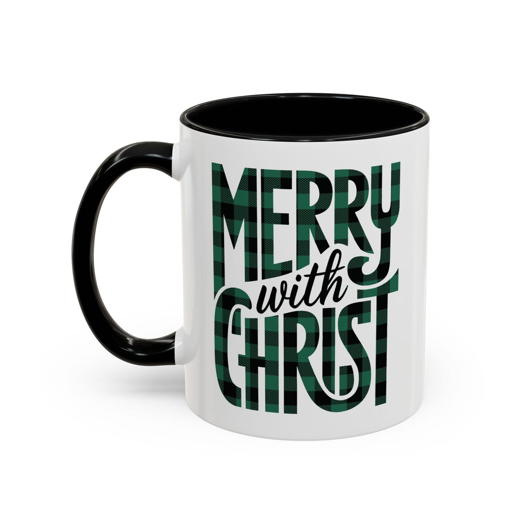 Ceramic Gift Mug - Merry with Christ - Decorative/Ceramic Mugs/11oz/15oz