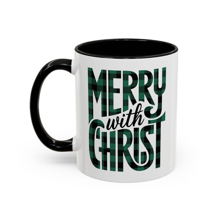 Ceramic Gift Mug - Merry with Christ - Decorative/Ceramic Mugs/11oz/15oz