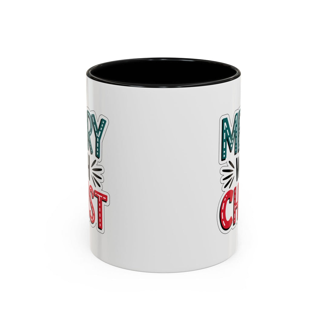 Ceramic Gift Mug - Merry with Christ - Decorative/Ceramic Mugs/11oz/15oz