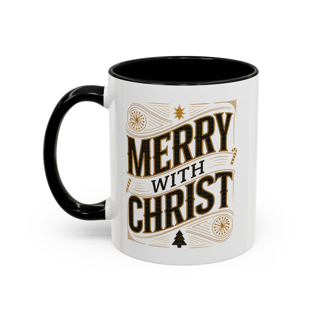 Ceramic Gift Mug - Merry with Christ - Decorative/Ceramic Mugs/11oz/15oz