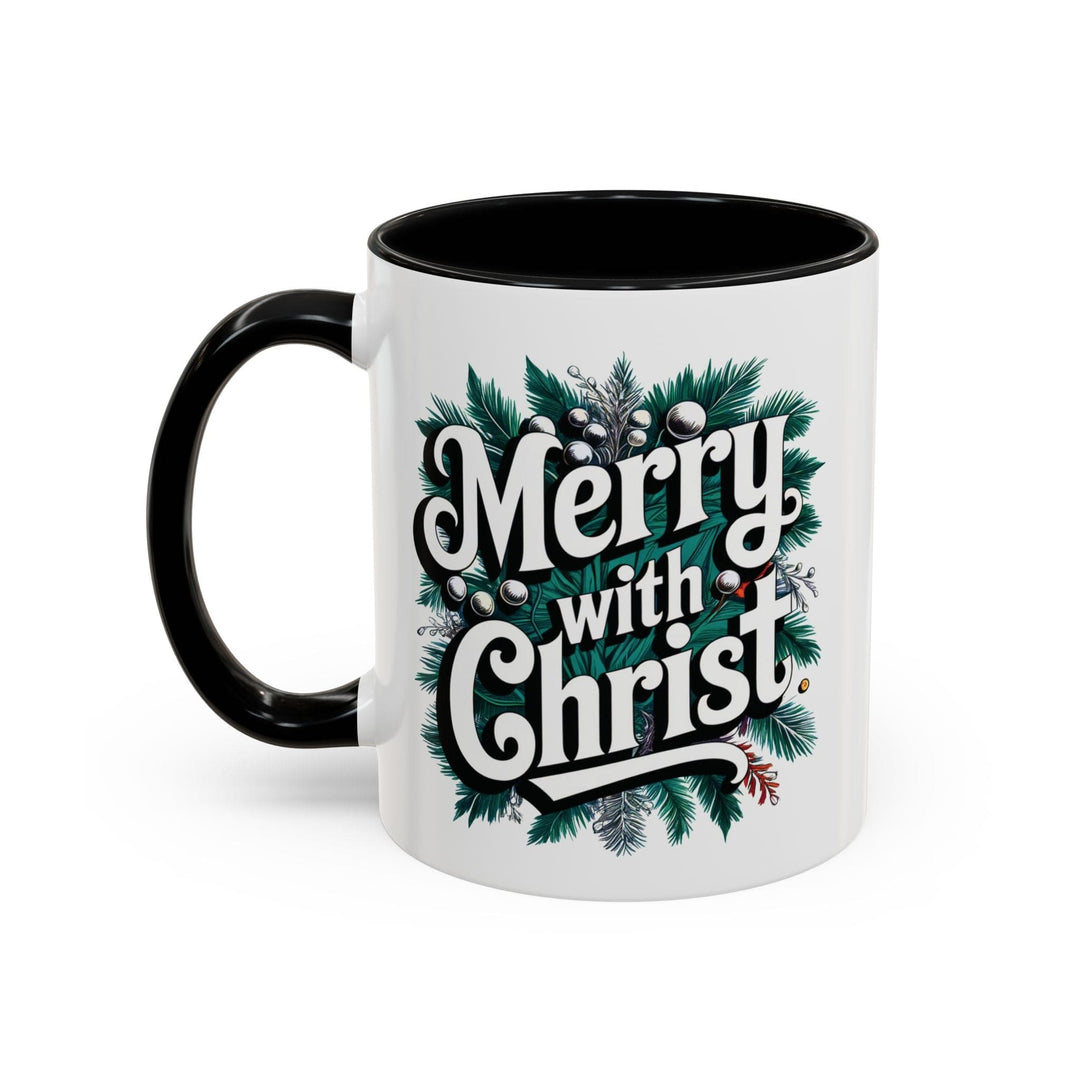 Ceramic Gift Mug - Merry with Christ - Decorative/Ceramic Mugs/11oz/15oz