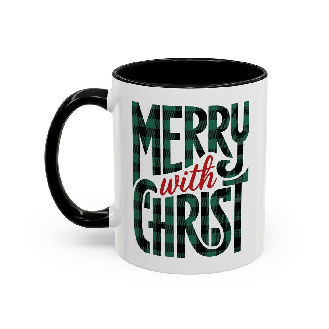 Ceramic Gift Mug - Merry with Christ - Decorative/Ceramic Mugs/11oz/15oz