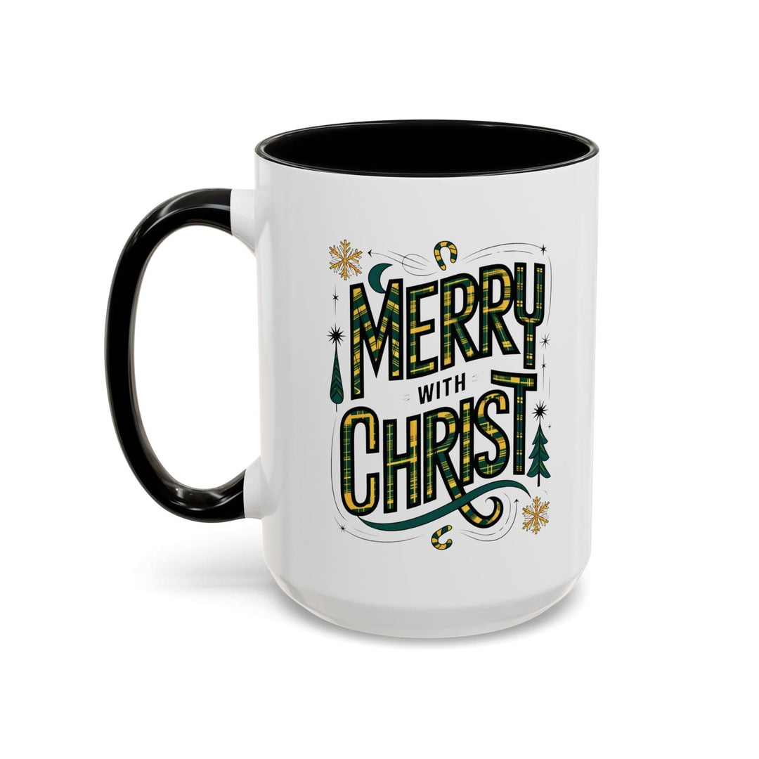 Ceramic Gift Mug - Merry with Christ - Decorative/Ceramic Mugs/11oz/15oz