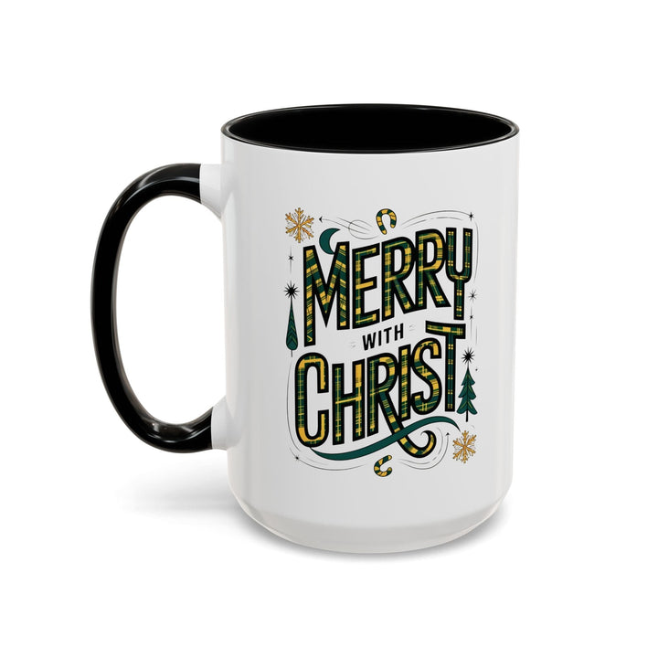 Ceramic Gift Mug - Merry with Christ - Decorative/Ceramic Mugs/11oz/15oz