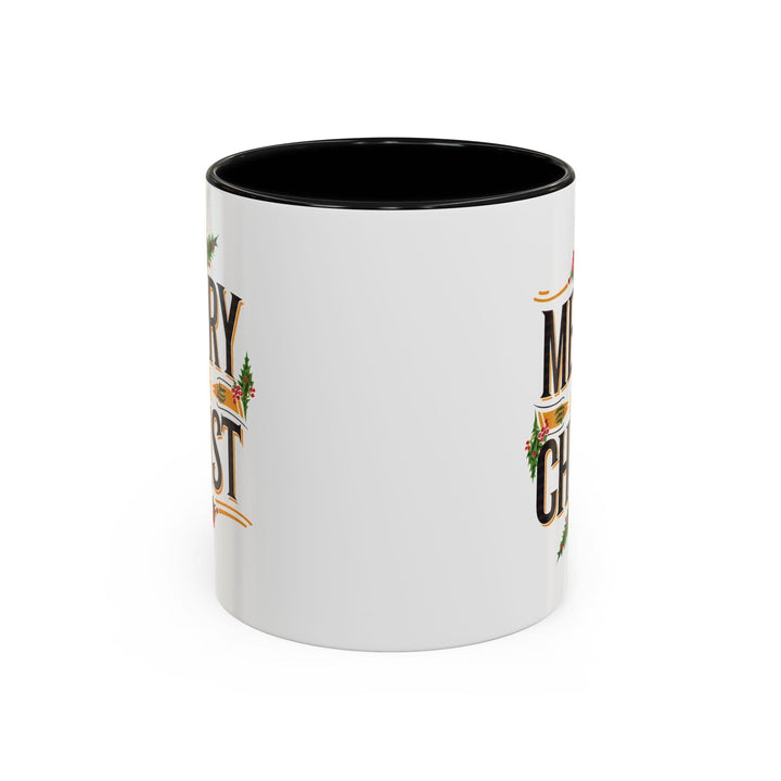 Ceramic Gift Mug - Merry with Christ - Decorative/Ceramic Mugs/11oz/15oz