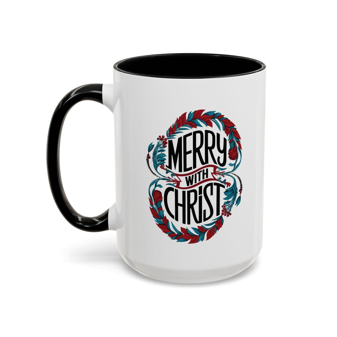 Ceramic Gift Mug - Merry with Christ - Decorative/Ceramic Mugs/11oz/15oz