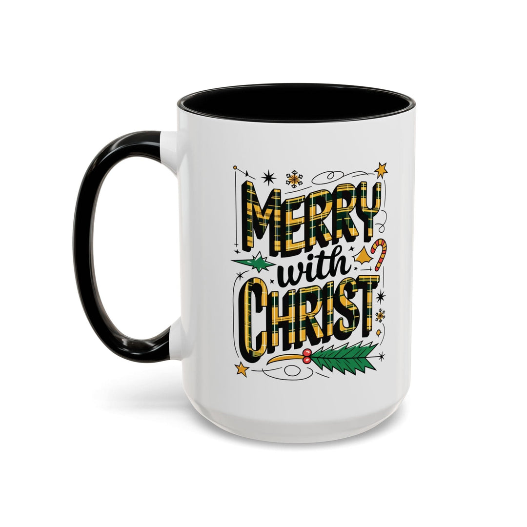 Ceramic Gift Mug - Merry with Christ - Decorative/Ceramic Mugs/11oz/15oz