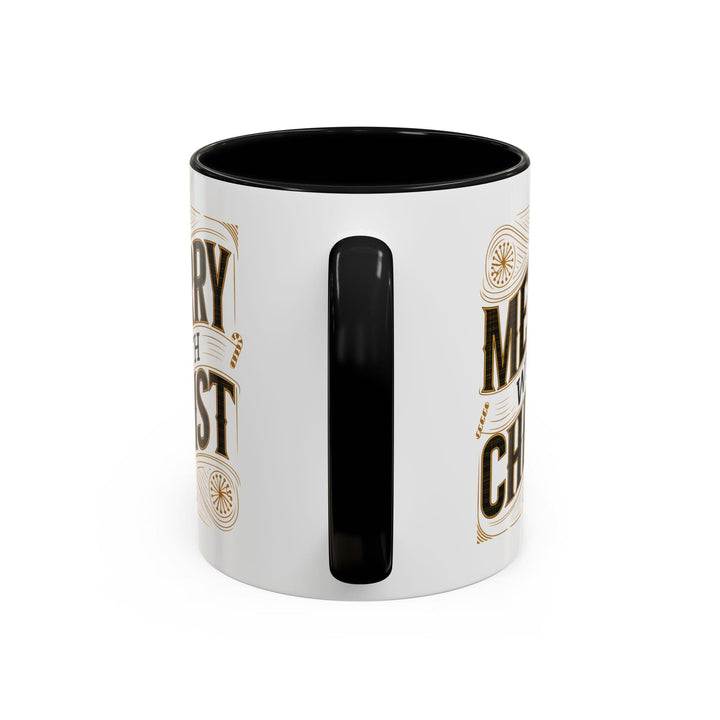 Ceramic Gift Mug - Merry with Christ - Decorative/Ceramic Mugs/11oz/15oz