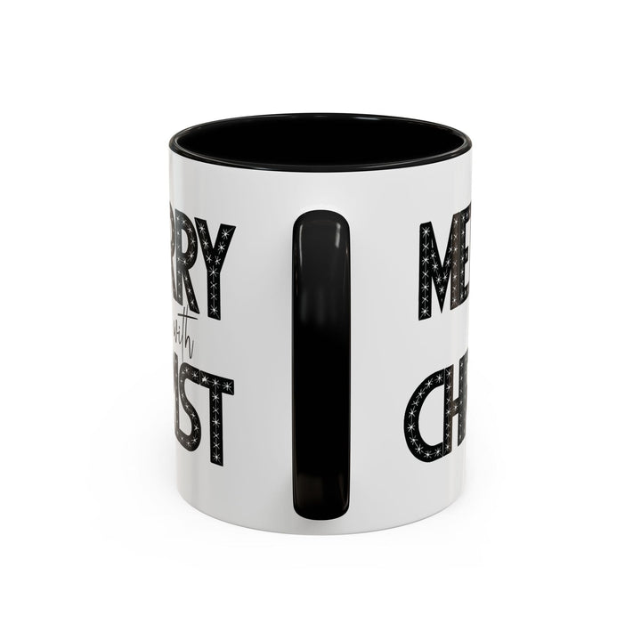Ceramic Gift Mug - Merry with Christ - Decorative/Ceramic Mugs/11oz/15oz