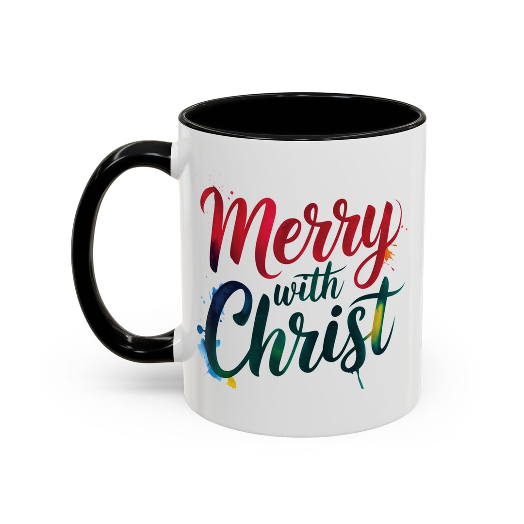 Ceramic Gift Mug - Merry with Christ - Decorative/Ceramic Mugs/11oz/15oz