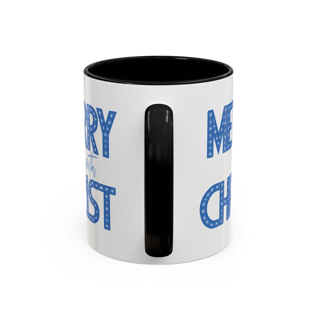 Ceramic Gift Mug - Merry with Christ - Decorative/Ceramic Mugs/11oz/15oz