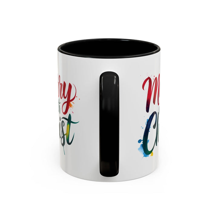 Ceramic Gift Mug - Merry with Christ - Decorative/Ceramic Mugs/11oz/15oz