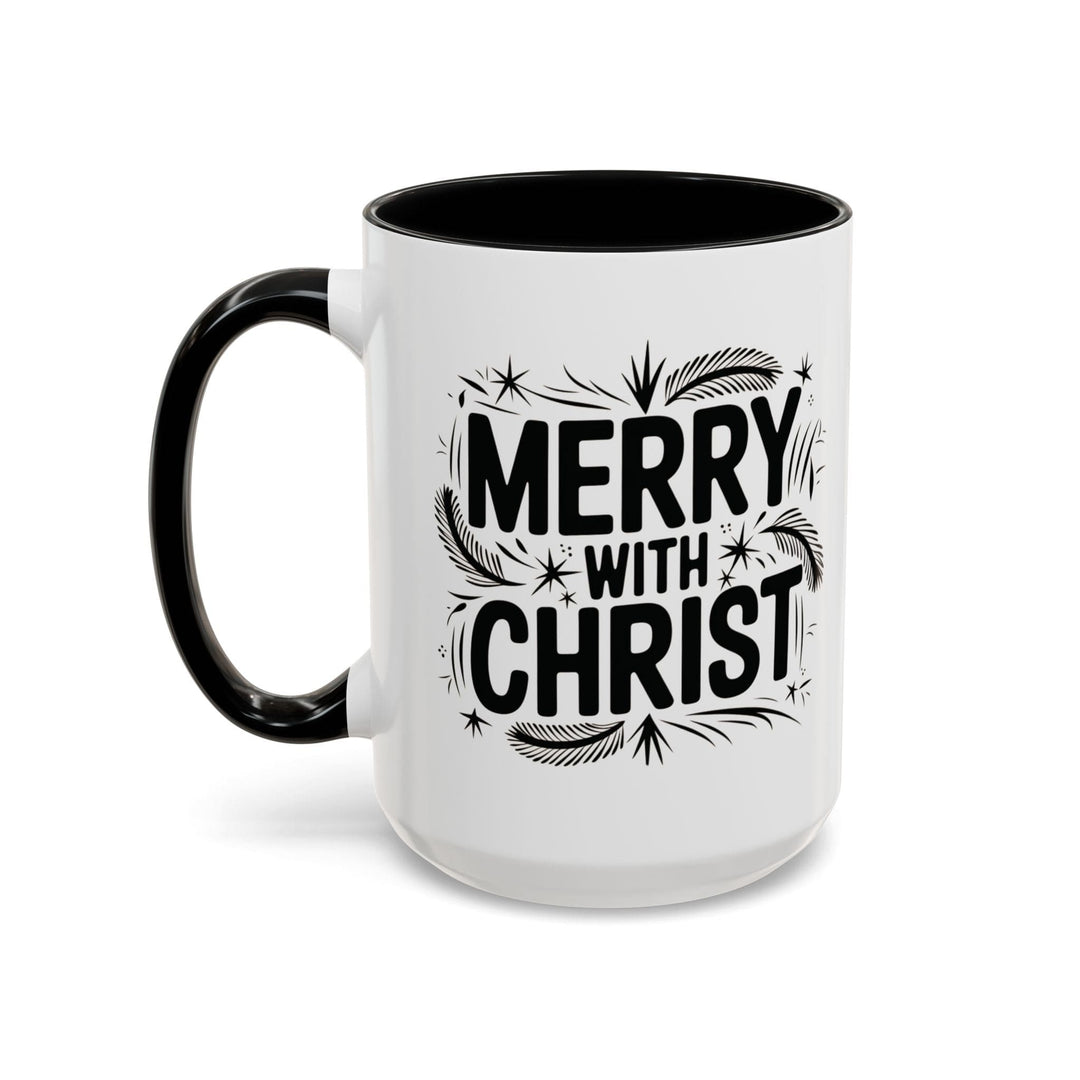 Ceramic Gift Mug - Merry with Christ - Decorative/Ceramic Mugs/11oz/15oz