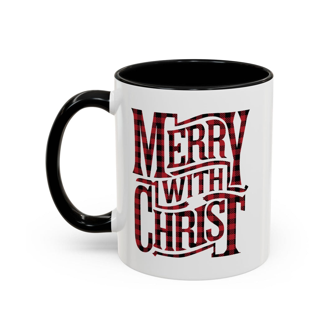 Ceramic Gift Mug - Merry with Christ - Decorative/Ceramic Mugs/11oz/15oz