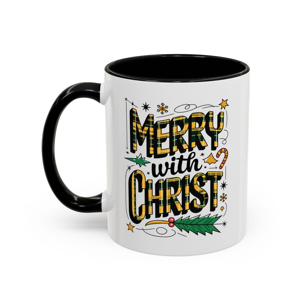 Ceramic Gift Mug - Merry with Christ - Decorative/Ceramic Mugs/11oz/15oz