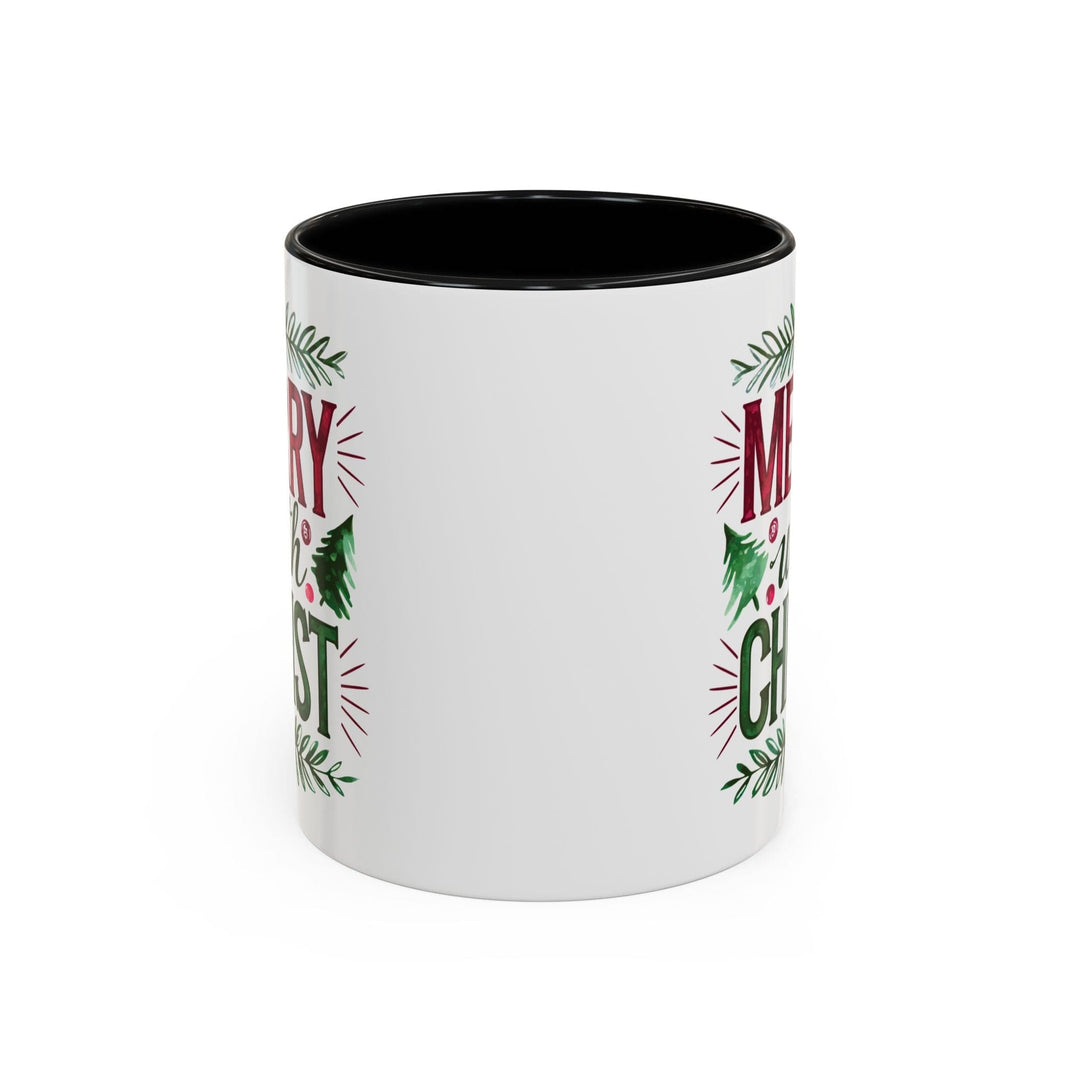 Ceramic Gift Mug - Merry with Christ - Decorative/Ceramic Mugs/11oz/15oz