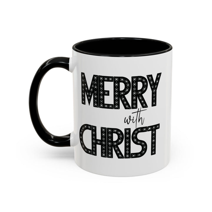 Ceramic Gift Mug - Merry with Christ - Decorative/Ceramic Mugs/11oz/15oz