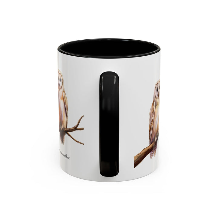 Ceramic Gift Mug - Two White Owls - Scripture Inspired - Love one Another