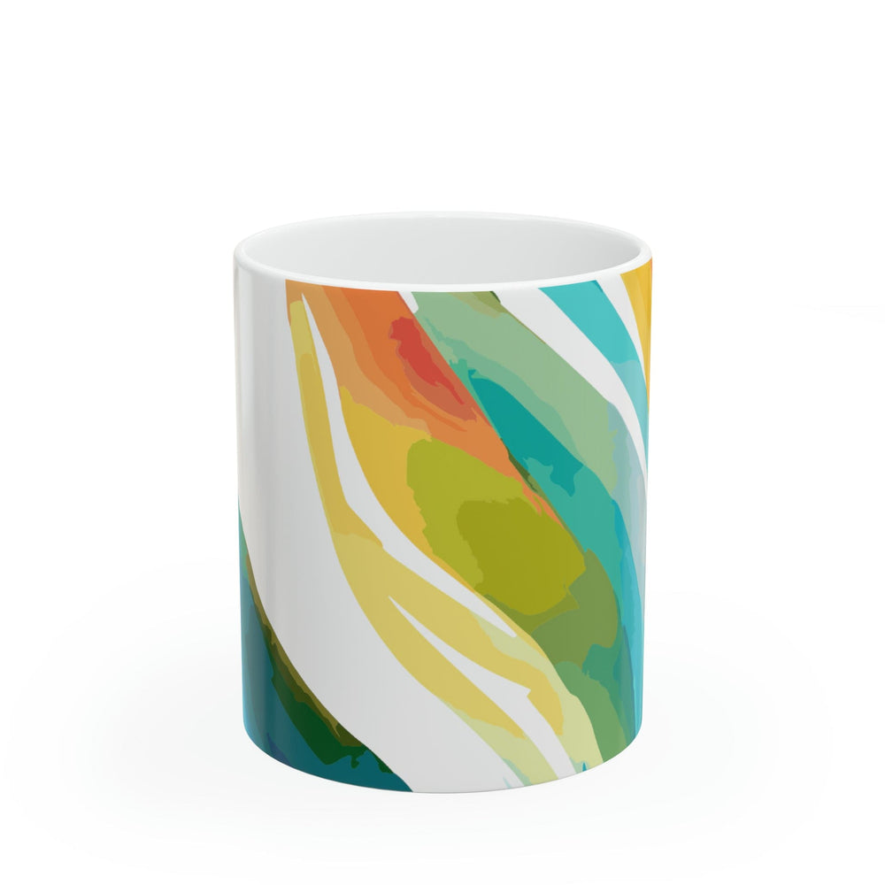 Ceramic Mug 15oz Strength and Courage Design - Decorative | Ceramic Mugs | 11oz