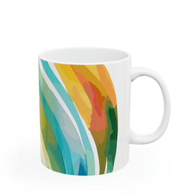 Ceramic Mug 15oz Strength And Courage Design - Decorative | Mugs 11oz