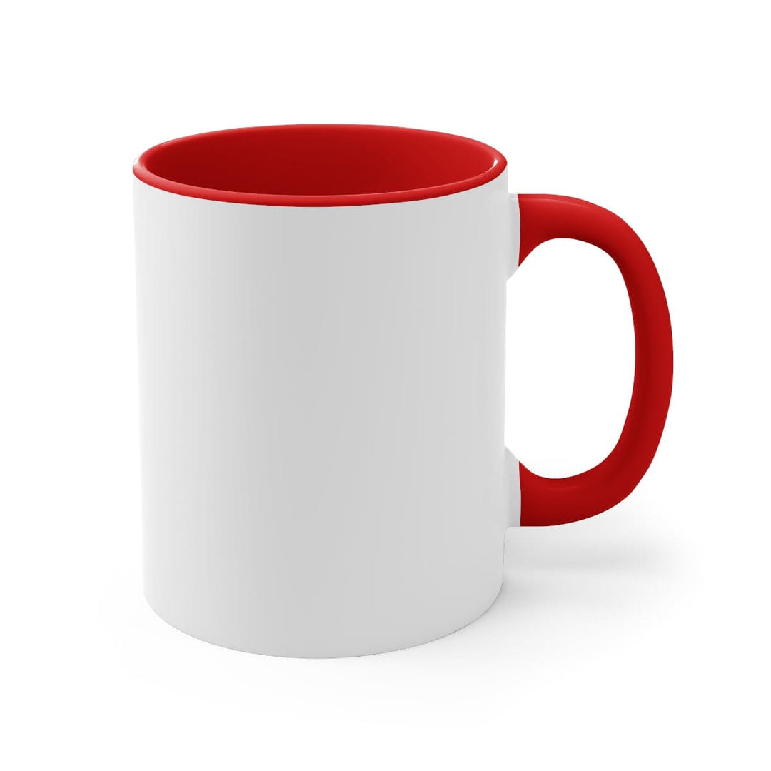 Ceramic Two-tone Color Accent Coffee Mug 11oz - Decorative/Ceramic Mugs/11oz